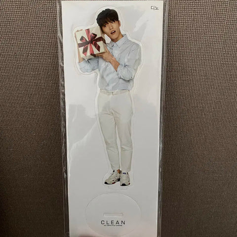 Seventeen vintage goods Dino CLEAN mini standee transfer