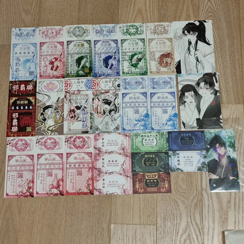 Selling unofficial Return of the Mount Hua Sect merchandise.