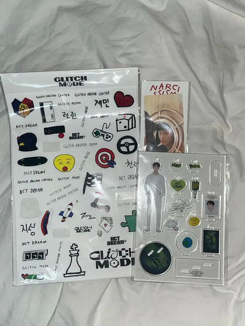 NCT Dream Dream Show 2 Acrylic Stand Keyring Exhibition Card Sticker Mark Transfer
