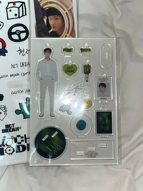NCT Dream Dream Show 2 Acrylic Stand Keyring Exhibition Card Sticker Mark Transfer