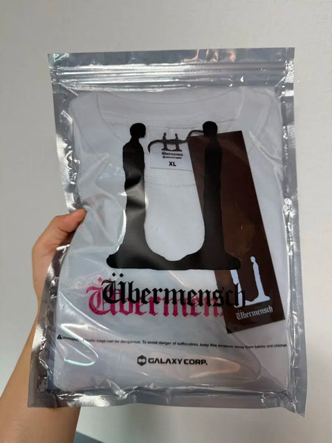 G-Dragon Ubermensch XL White Short Sleeve T-Shirt