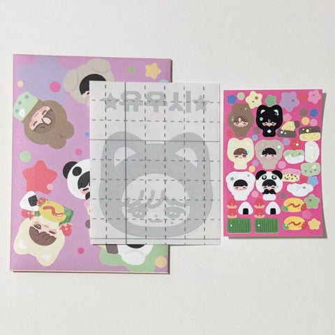 NCT Wish Yushi Reflector Sticker Danim Seal Sticker