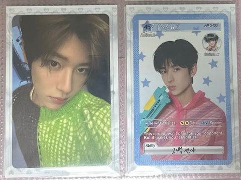 NCT Wish collective Sion Jaehee Yuushi photocard transfer Wish Login trading card