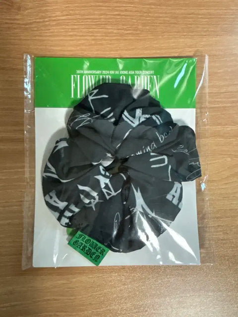 Kim Jaejoong MD Scrunchie Black