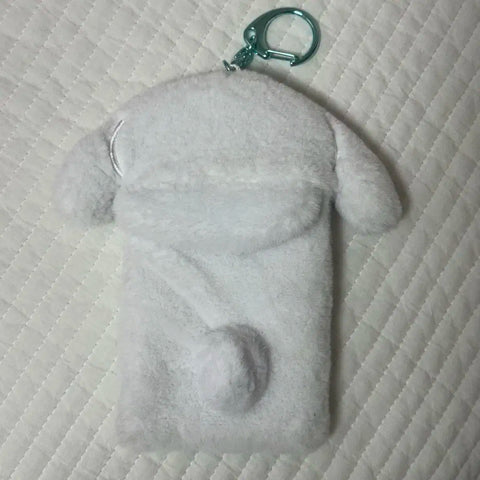 Sanrio Cinnamoroll Boa Fur Card Holder Toploader