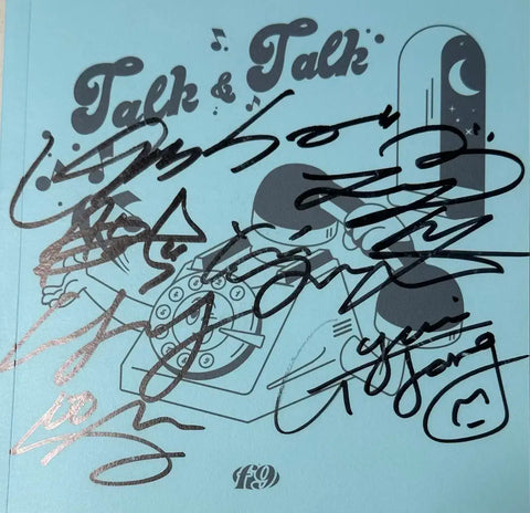 promis_9 signed album + handwritten message