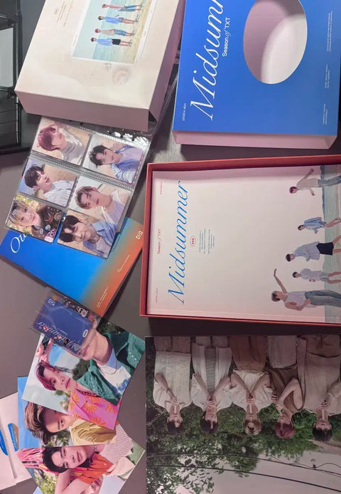 TXT Midsummer Full Set for Sale (Photobook, Group Photo, Member Posters, Photocards, etc.)