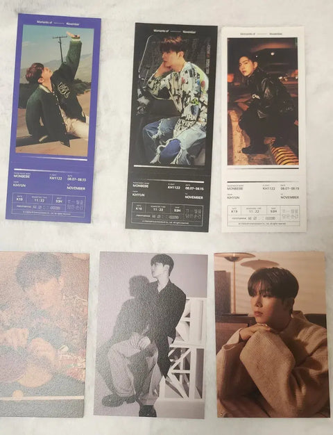 MONSTA X Kihyun Photobook capturing moments of November