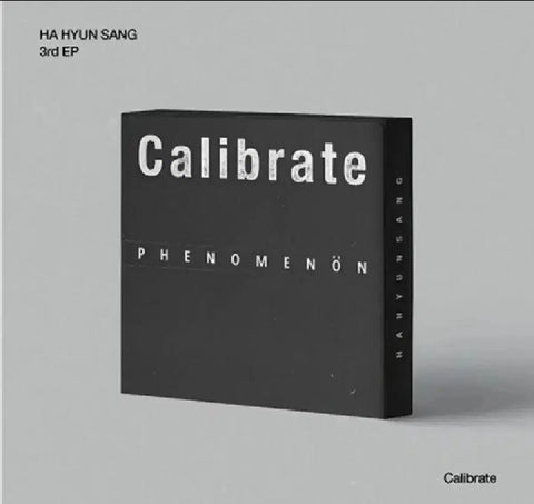 Ha Hyunsang Album Calibrate Early Press Poster Dream