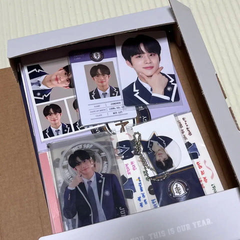 NCT 127 Jungwoo School Kit Full Set