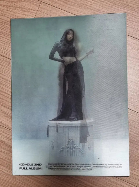 Selling (G)I-DLE's 2nd album.