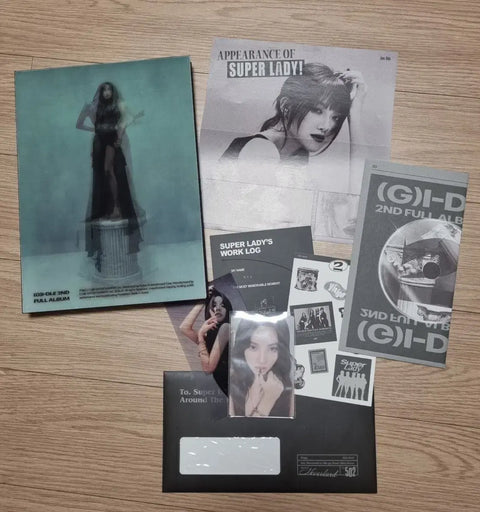 Selling (G)I-DLE's 2nd album.
