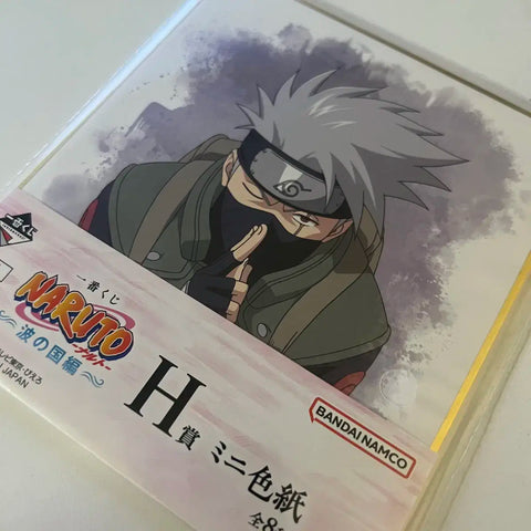 Naruto Kuji Ichiban Kuji Kakashi Shikishi H Prize
