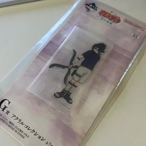 Naruto Sasuke Acrylic Stand Ichiban Kuji G Prize
