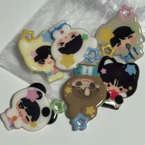 NCT Wish malang keyring set transfer