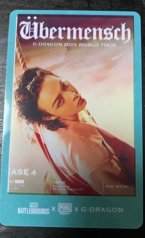 GD PUBG Photocard 2ea