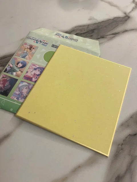 Project Sekai Hanasato Minori Killer Shikishi