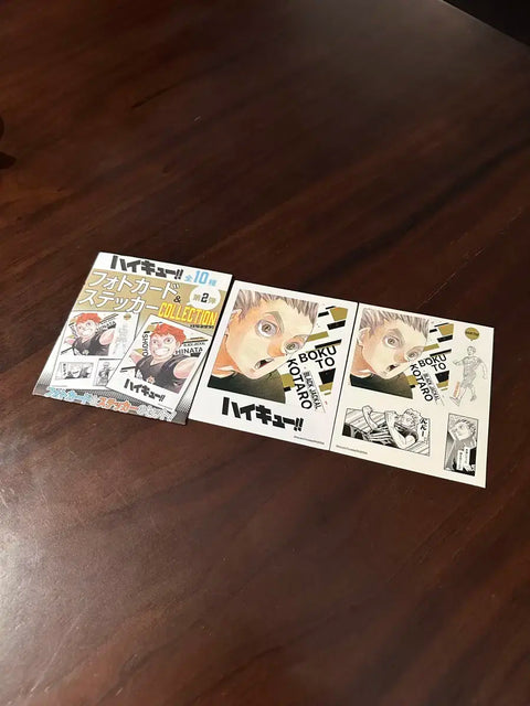 Haikyuu!! Original Art Cards & Stickers