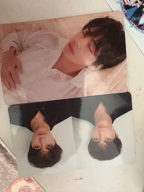 Two BTS V Taehyung photocard