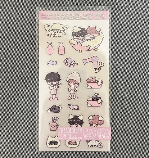 Garbage Time Gabta Heart-nim Jongsu Sangho Jongsang sticker goods
