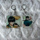 Gintama Hijikata Toshiro Acrylic Keychain 2-Piece Set