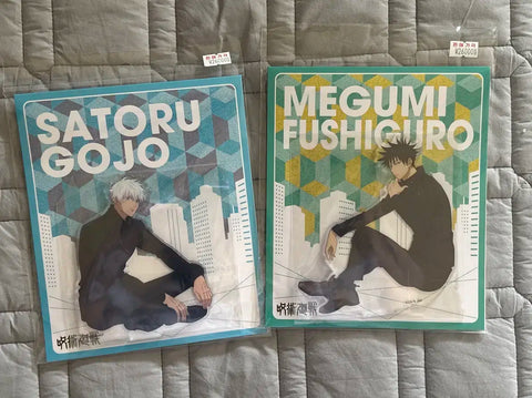 Jujutsu Kaisen Satoru Gojo Megumi Fushiguro Acrylic Unopened Bundle
