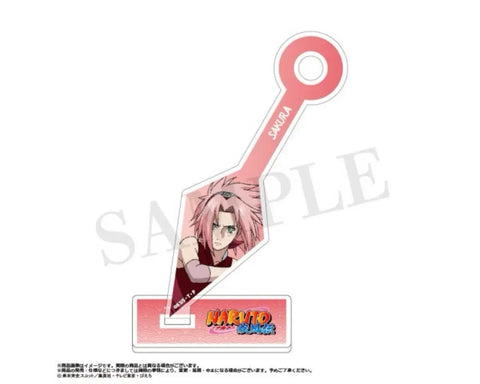 Naruto Shippuden AniCraft Kunai Style Acrylic Stand Haruno Sakura