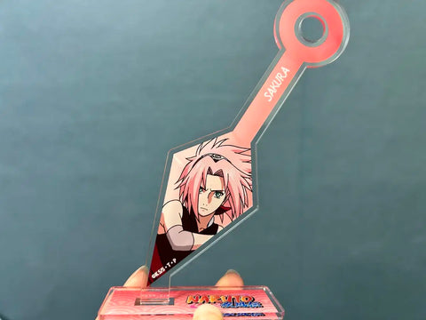 Naruto Shippuden AniCraft Kunai Style Acrylic Stand Haruno Sakura