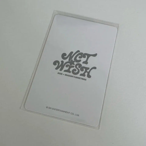 NCT Wish NWish Sakuya Season's Greetings Photocard PC