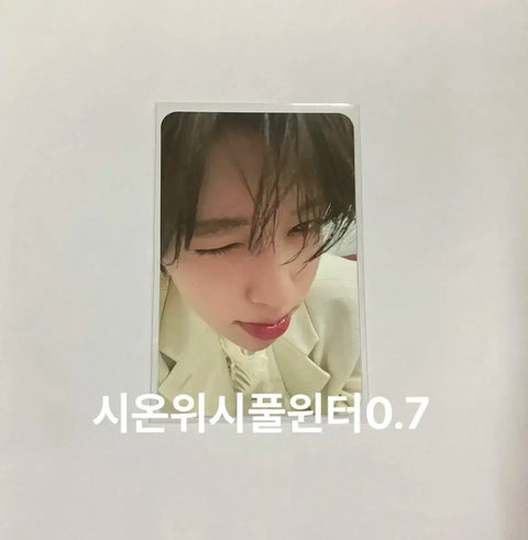 NCT WISH Sion Wishful Winter Photocard