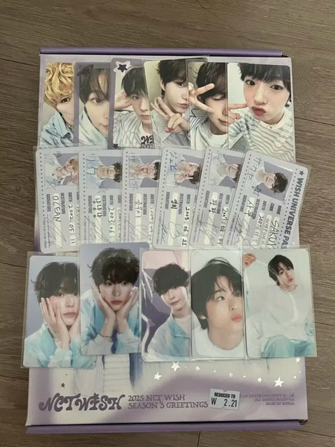 NCT WISH Season's Greetings Riku Benefit Included Transfer