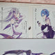 Re:Zero Art Book Limited Edition Emilia Rem Ram Subaru Bishoujo Illustration