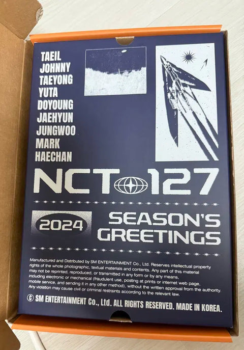 NCT 127 2024 Season's Greetings Sigu NCT127 Transfer Photocard Johnny Jaehyun