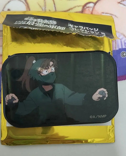 Nintama Dot Choi Gun version Isaku can badge