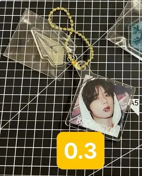 TXT Beomgyu Chikay keyring for sale at 0.3.