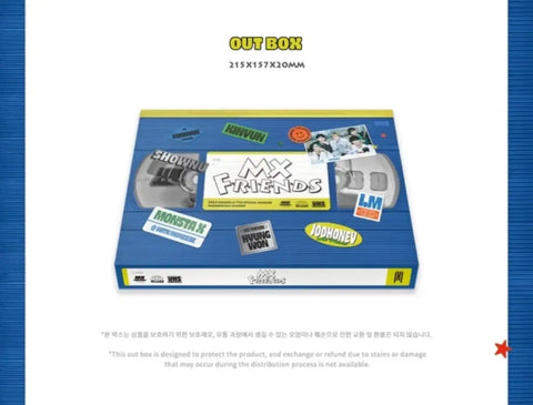 MONSTA X MX FRIENDS Fan-Con Unboxing Blu-ray BLU-RAY