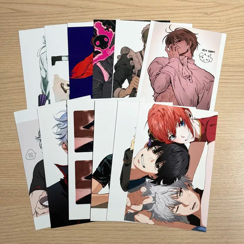 Gintama Print Box Sougo Gintoki Kagura Shinpachi etc.