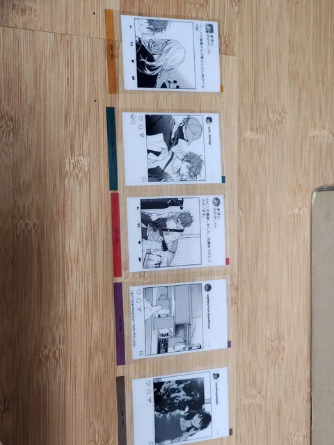 Given Exhibition Transparent Photocard