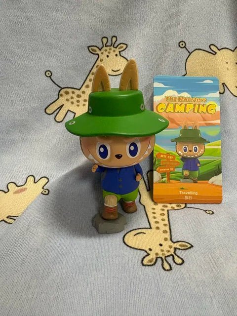 Labubu Camping Hiking