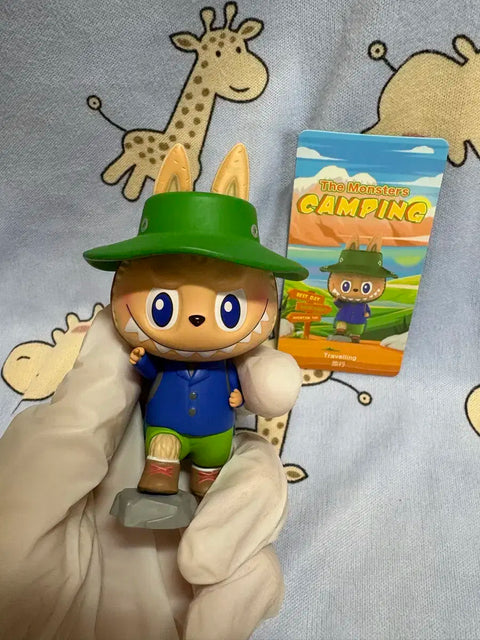 Labubu Camping Hiking