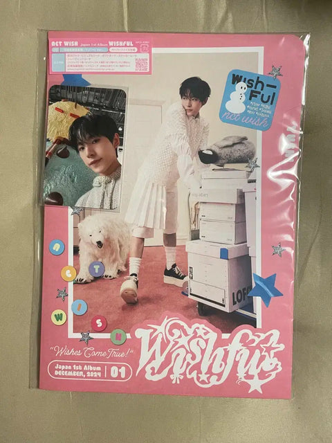 NCT WISH Wishful Winter Japanese Album Yushi Version Photocard Unsealed Album