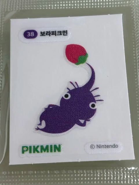 Pikmin sticker -) Staring..Purple Pikmin No. 38