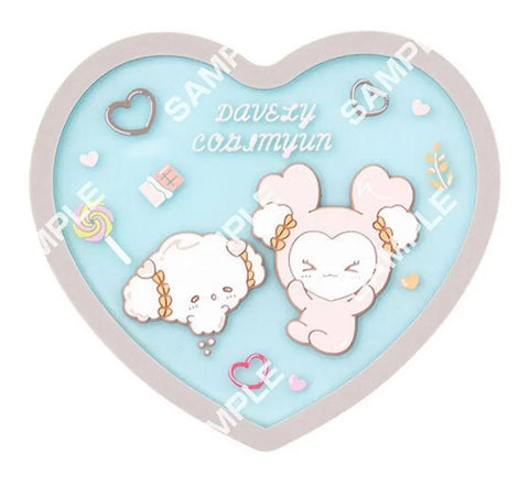 TWICE Sanrio Clear Coaster Gacha Full Set