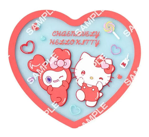 TWICE Sanrio Clear Coaster Gacha Full Set