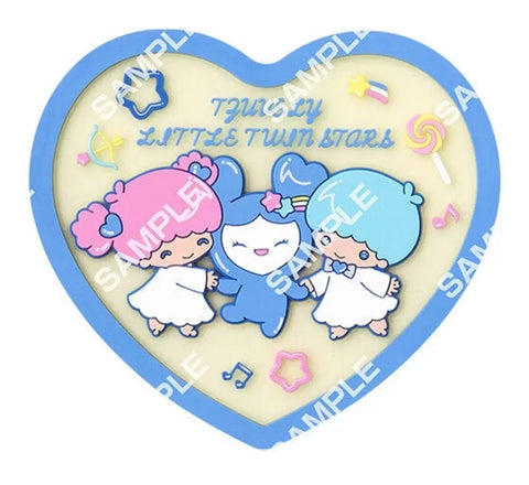 TWICE Sanrio Clear Coaster Gacha Full Set