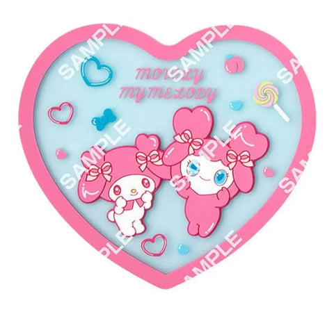 TWICE Sanrio Clear Coaster Gacha Full Set