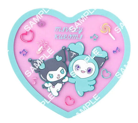 TWICE Sanrio Clear Coaster Gacha Full Set