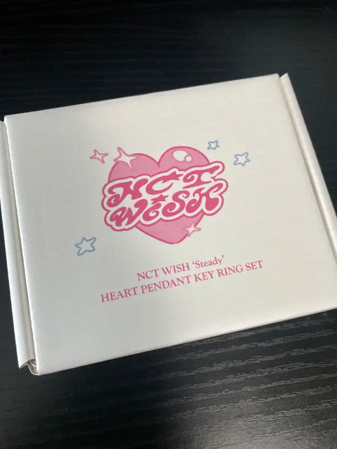 NCT Wish Heart Pendant Keyring Yushi