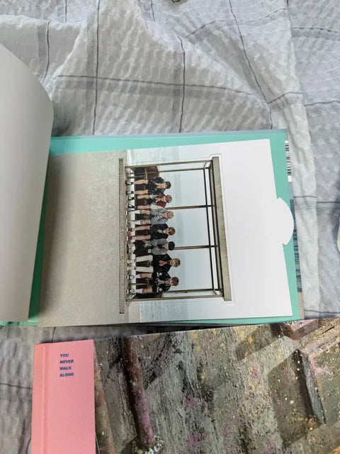 Selling BTS albums as a bundle.