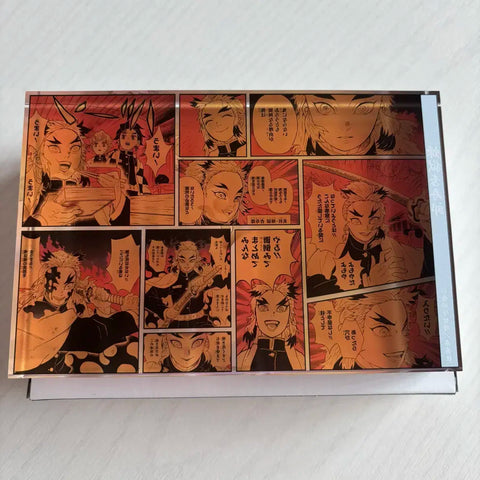 Rengoku Jump Shop Birthday Acrylic Block